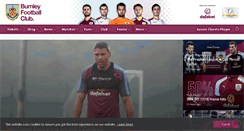 Desktop Screenshot of burnleyfootballclub.com